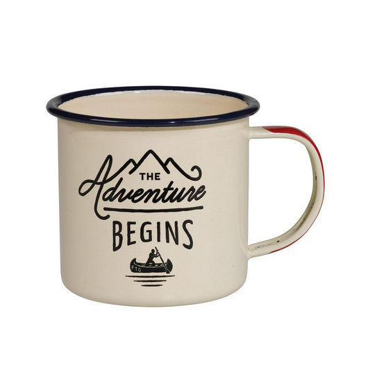 Emajlirana Skodelica "The Adventure Begins", Gentlemen's Hardware