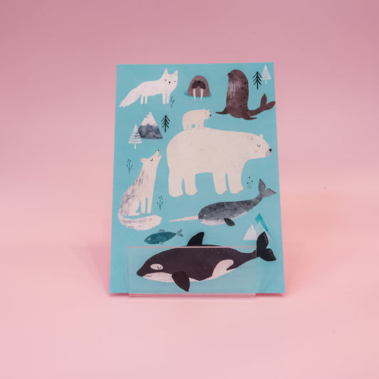 Kartica "Arctic animals", Petit Monkey