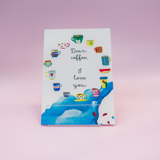 Kartica "Dear Coffee I Love You", UriKuri