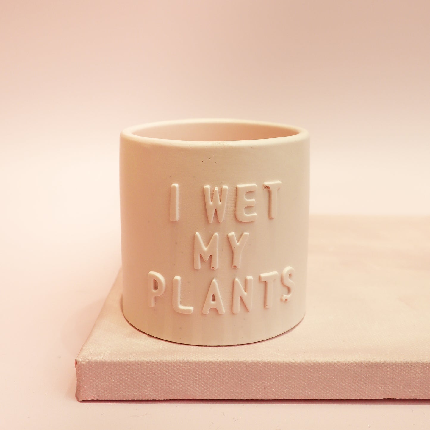 Posoda za rastline "I wet my plants - roza", M Design Home