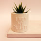 Posoda za rastline "I wet my plants - roza", M Design Home