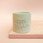 Posoda za rastline "Grow dammit - modra", M Design Home